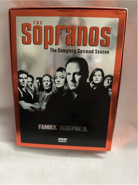 The Sopranos The Complete Second Season family redefined (DVD, HBO) Used
